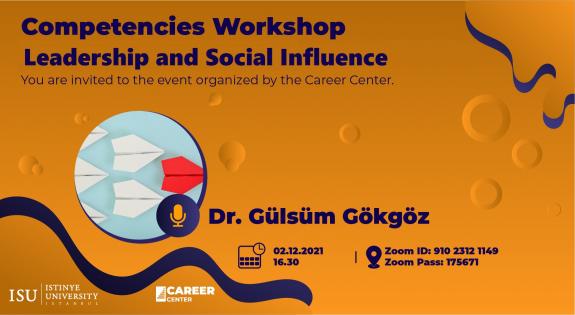Competencies Workshop 2 (Certificate of Participation) - Leadership and Social Influence